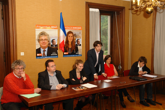 REUNIONS ET STAMMTISCH AUTOUR DES LEGISLATIVES 2012 DANS LE BAS-RHIN.